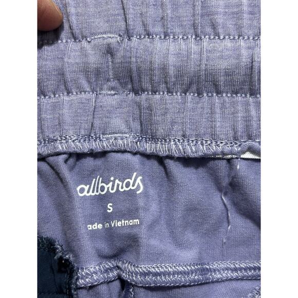 Allbirds Small Natural Run Tencel Merino Wool 1/4 Zip & Pants Set Purple Hush - Picture 10 of 12